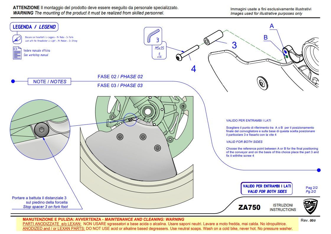 Karbonizirane kočione čeljusti hlađenje GP Air Ducts Evo Pramac Racing Ducati Panigale 959 (16-19) 