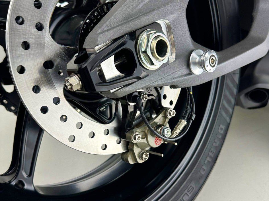 Set napinjača lanca s držačem kočionog klina i Brembo P2-24 64mm X206001 Motocorse Ducati Panigale V4/S (25-26) 