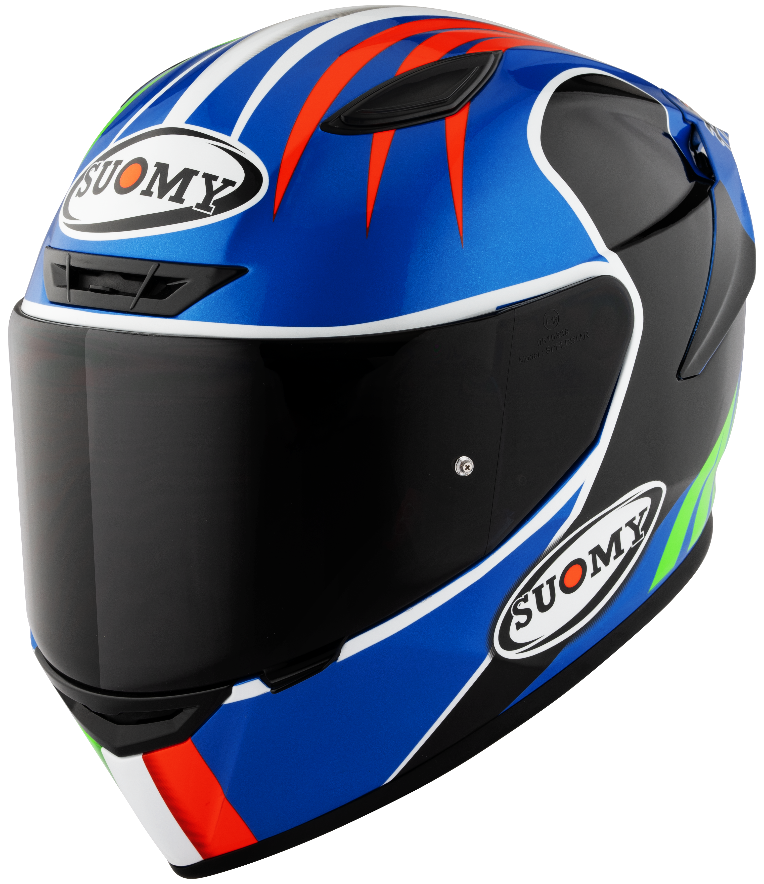 Suomy Track-1 kaciga Francesco Pecco Bagnaia Mugello 2022 replika K6T10016 