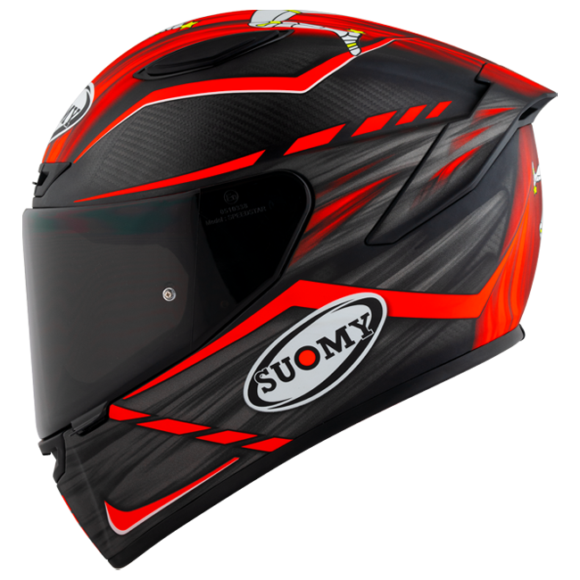 Suomy TX-Pro kaciga Carbon Johnson Replica Crvena Matt K6TX0010 