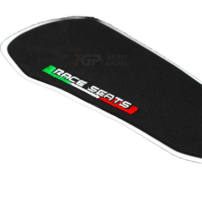 Race Seats Wrap Tank Grip Pads EVO schwarz für Ducati Panigale V4/S/R (25-26), Detail rechte Seite