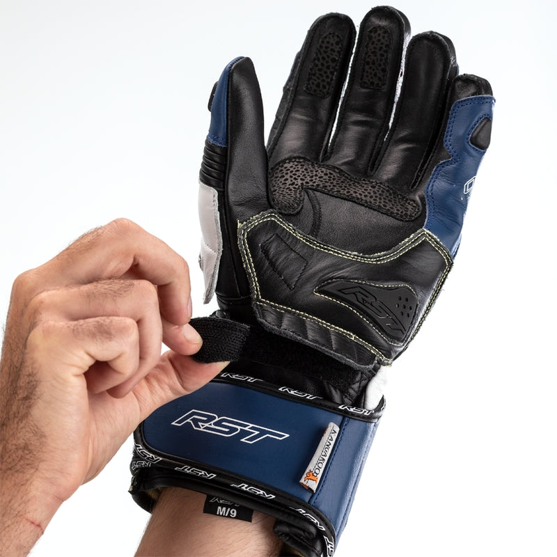RST Tractech Evo 4 motociklističke kožne rukavice | muške | plava/bijela/crna | 102666 
