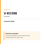 Akrapovic Endkappe Yamaha R7 (26-26) V-EC398 — Platzhalter, kein Herstellerfoto verfügbar