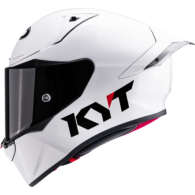 KYT R1R Racing kaciga Plain bijela sjaj Y6R100W3 