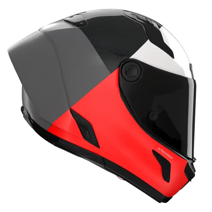 Nolan X-804 RS kaciga Ultra Carbon Blocco Crvena/Bijela 369 