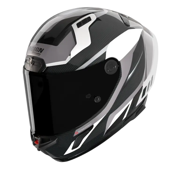 Nolan X-804 RS kaciga Ultra Carbon Lesmo Bijela/Crna/Siva 363 