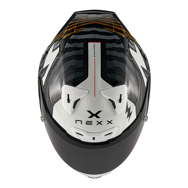 Nexx X.R3R kaciga Ziger Carbon Siva Zlata 01XR323513378 
