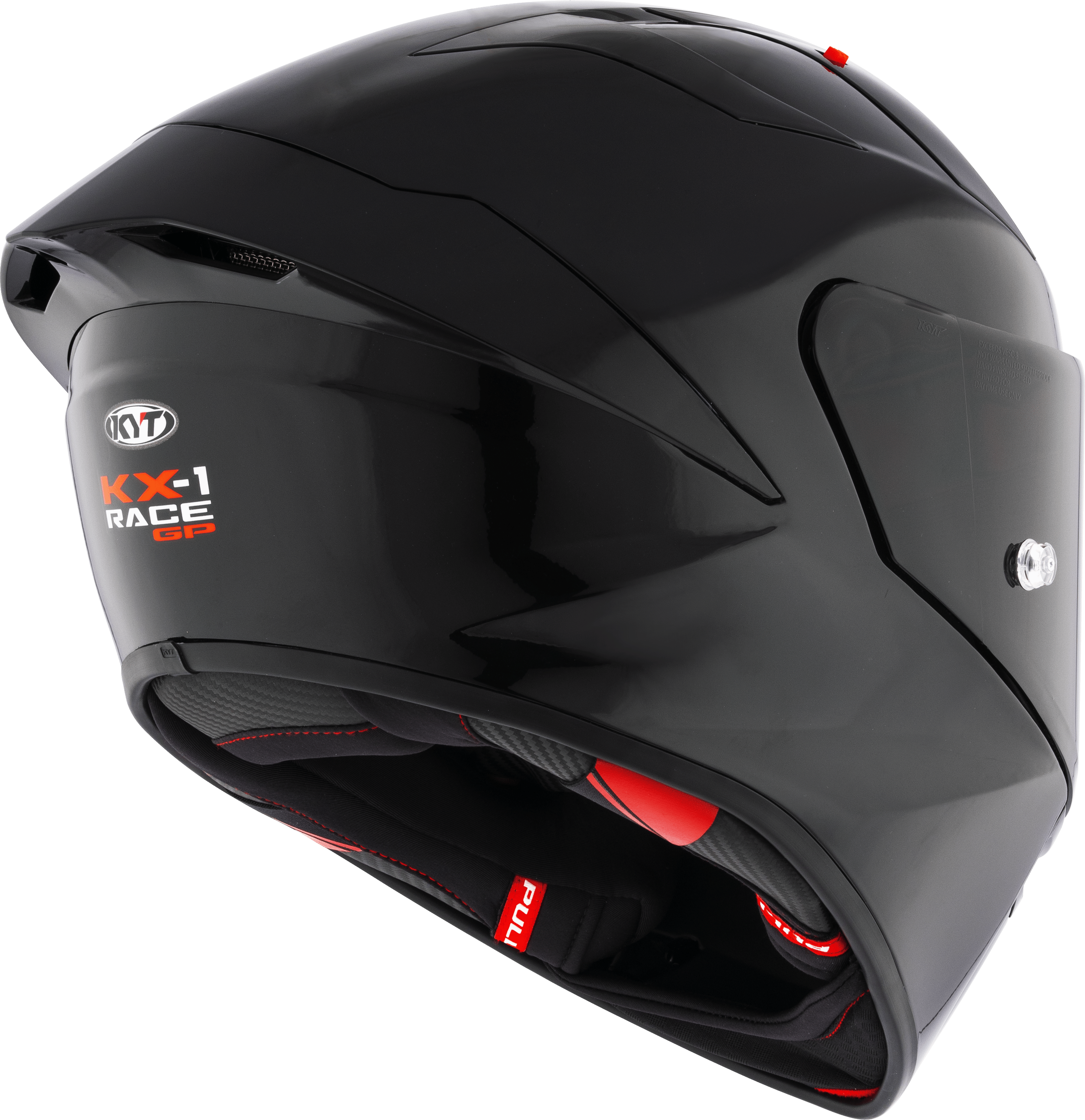 KYT KX-1 Race GP kaciga Plain Crna Y6KX00X6 