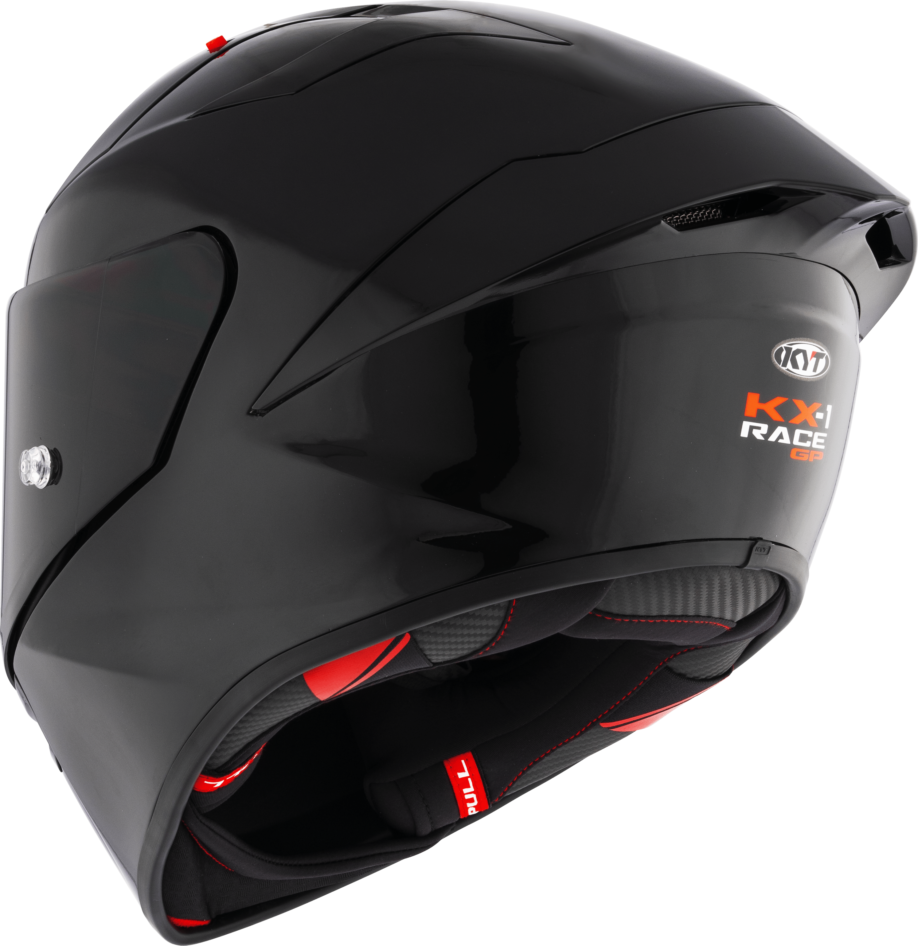 KYT KX-1 Race GP kaciga Plain Crna Y6KX00X6 
