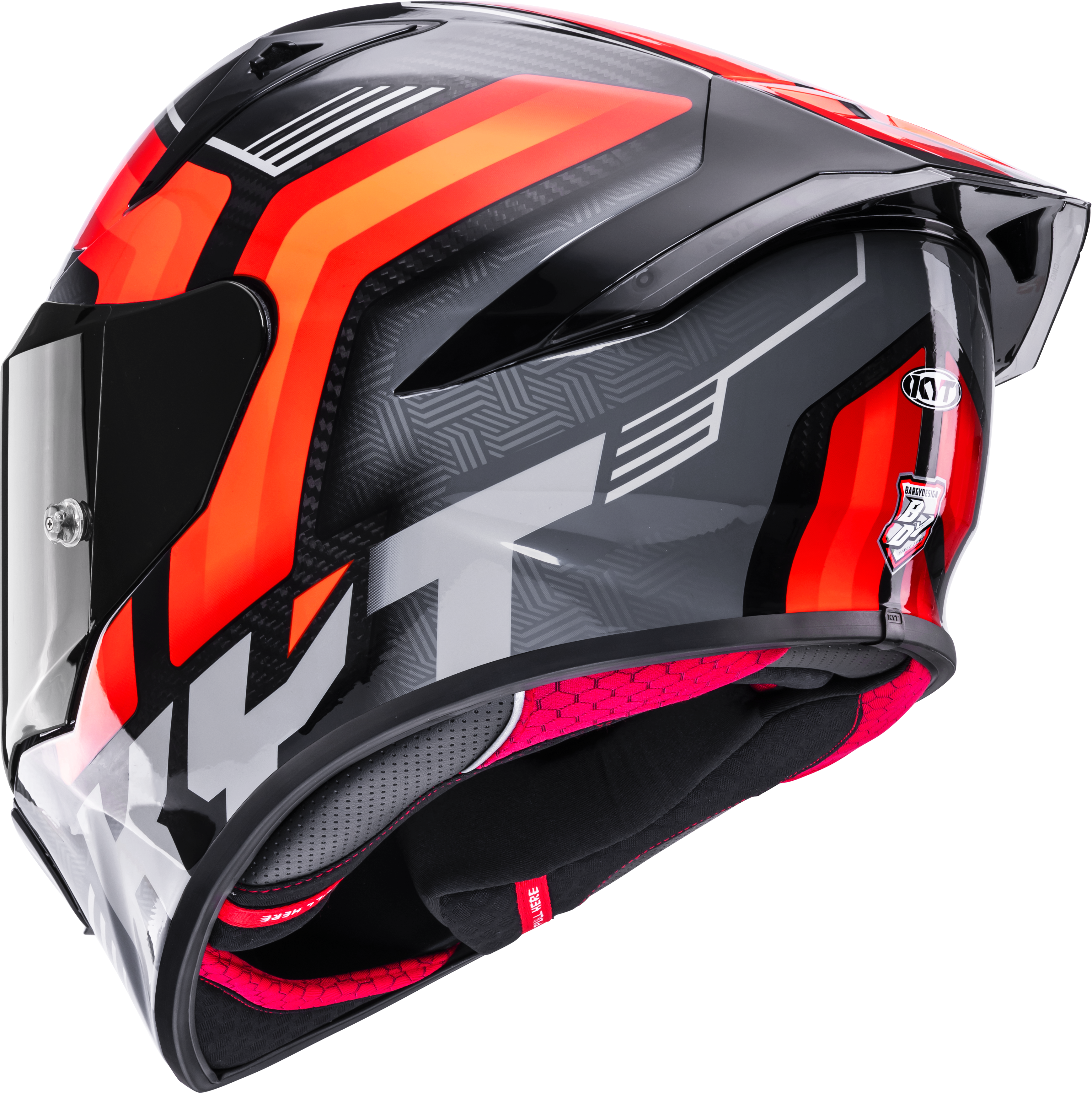 KYT R1R Racing kaciga Carbon Accelerator Crvena Y6R10003 