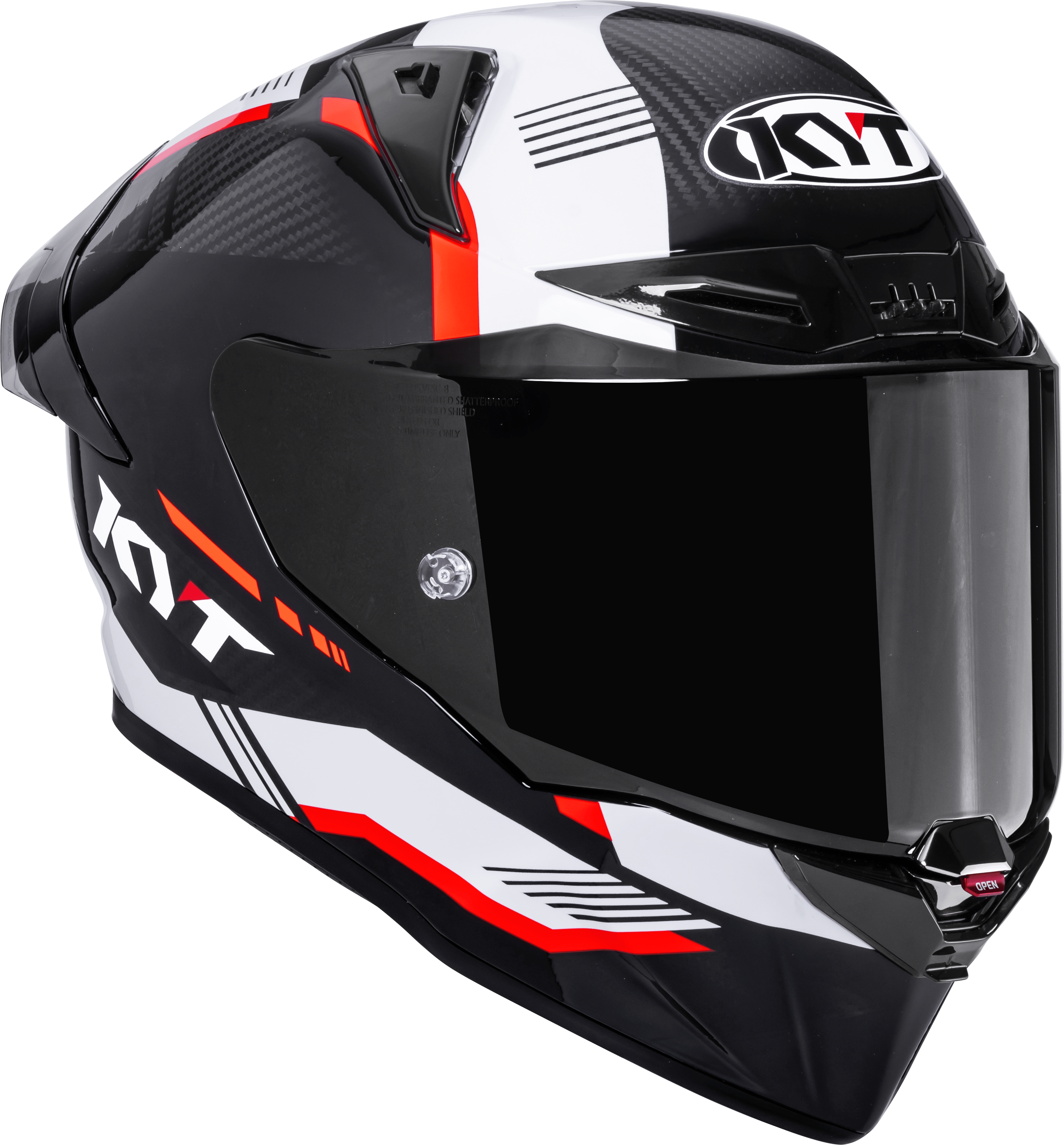 KYT R1R Racing Kaciga Carbon Zona Crvena Y6R10007 