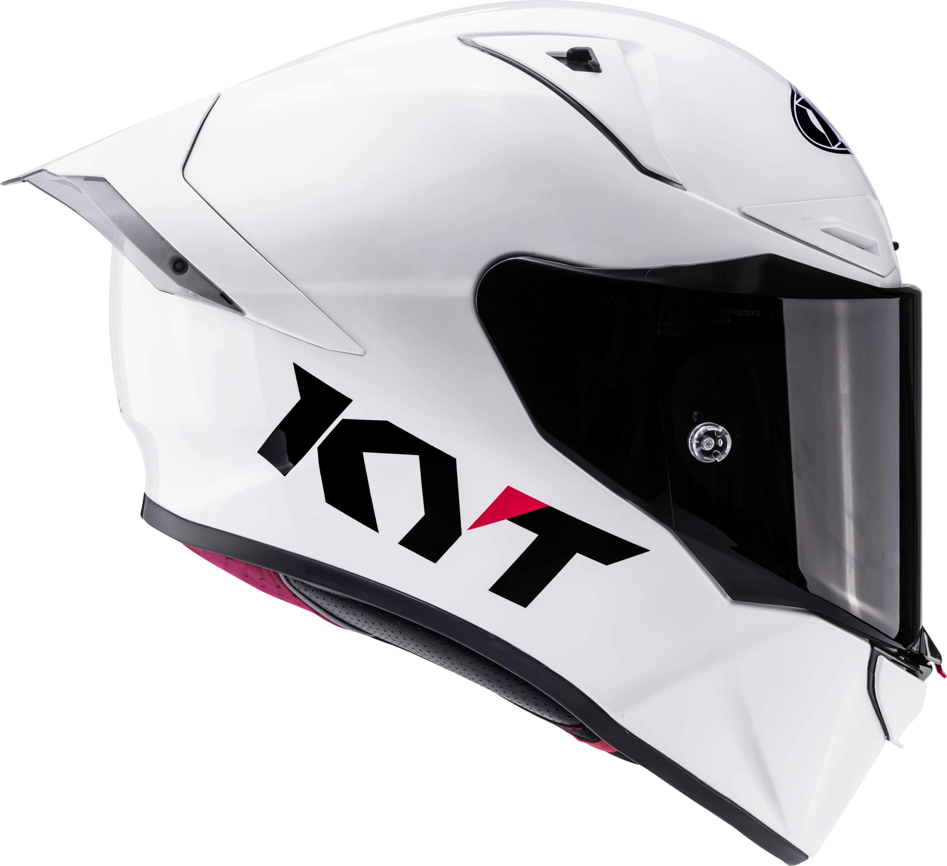 KYT R1R Racing kaciga Plain bijela sjaj Y6R100W3 
