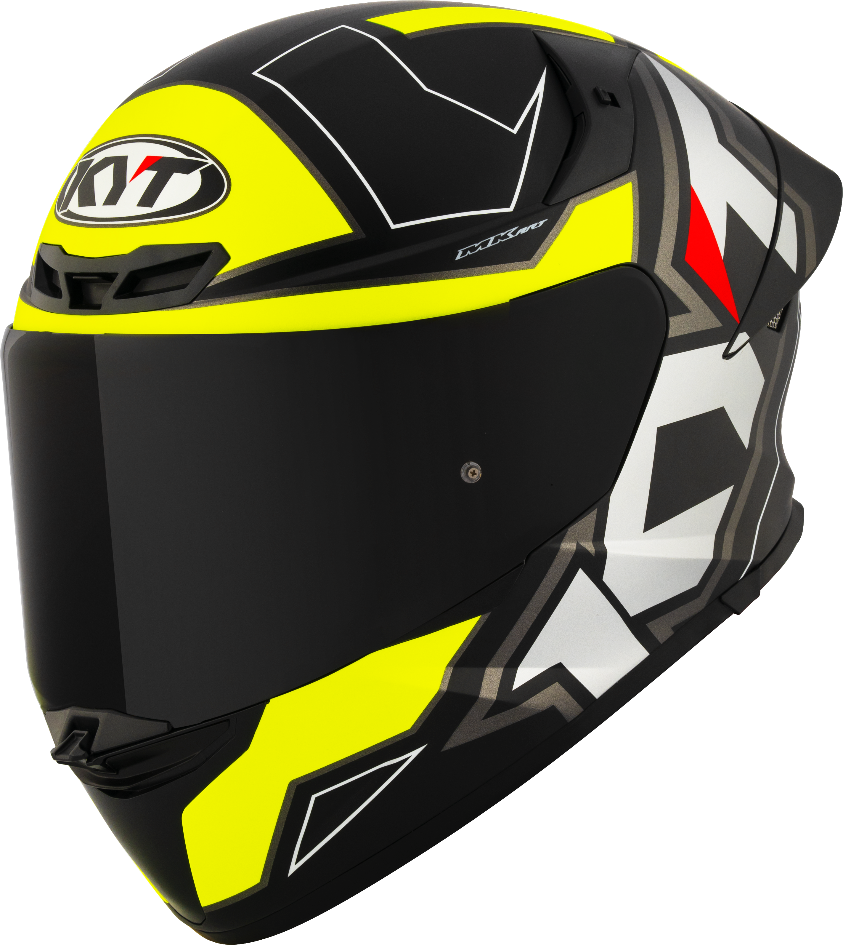 KYT TT-Revo kaciga Electron Black Yellow mat Y6TR0007 