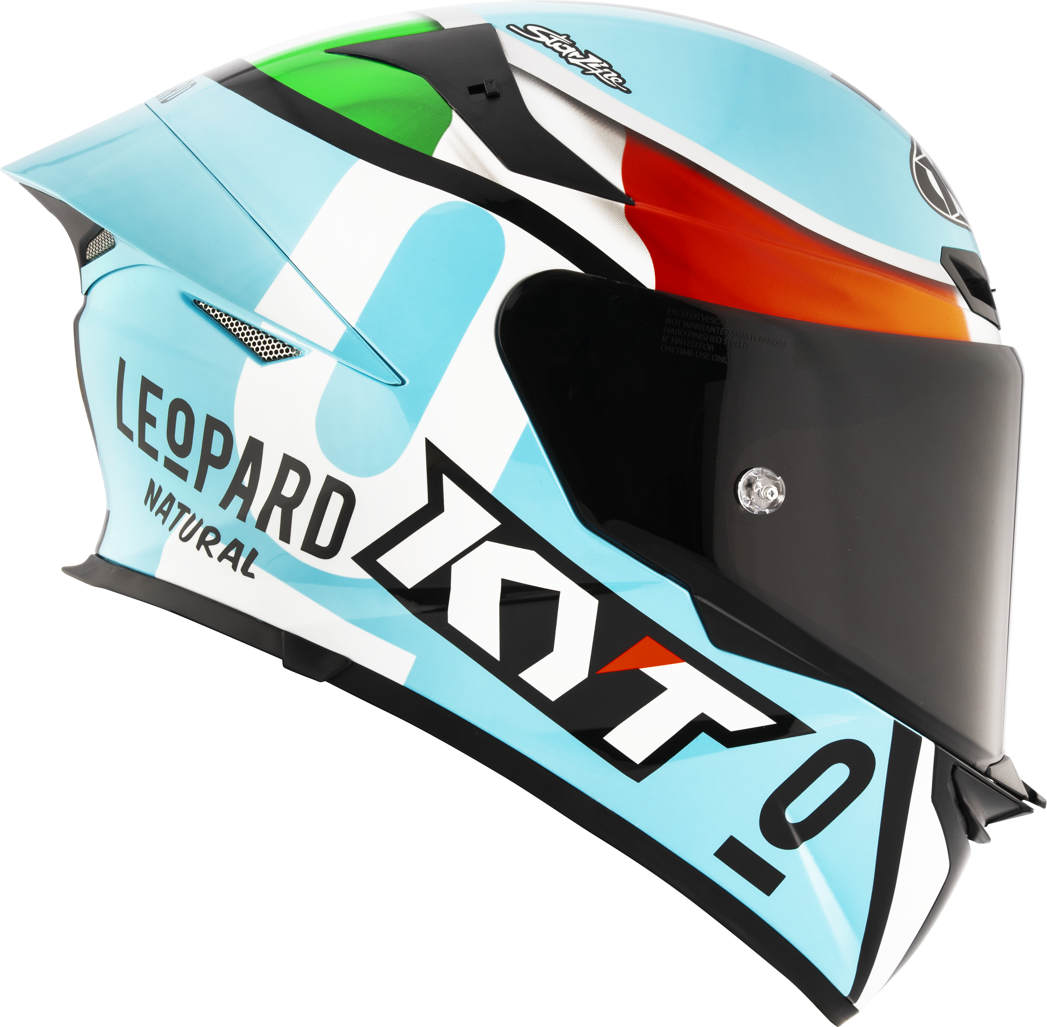 KYT TT-Revo kaciga Leopard Racing Replica Italija Tricolore Y6TR0017 