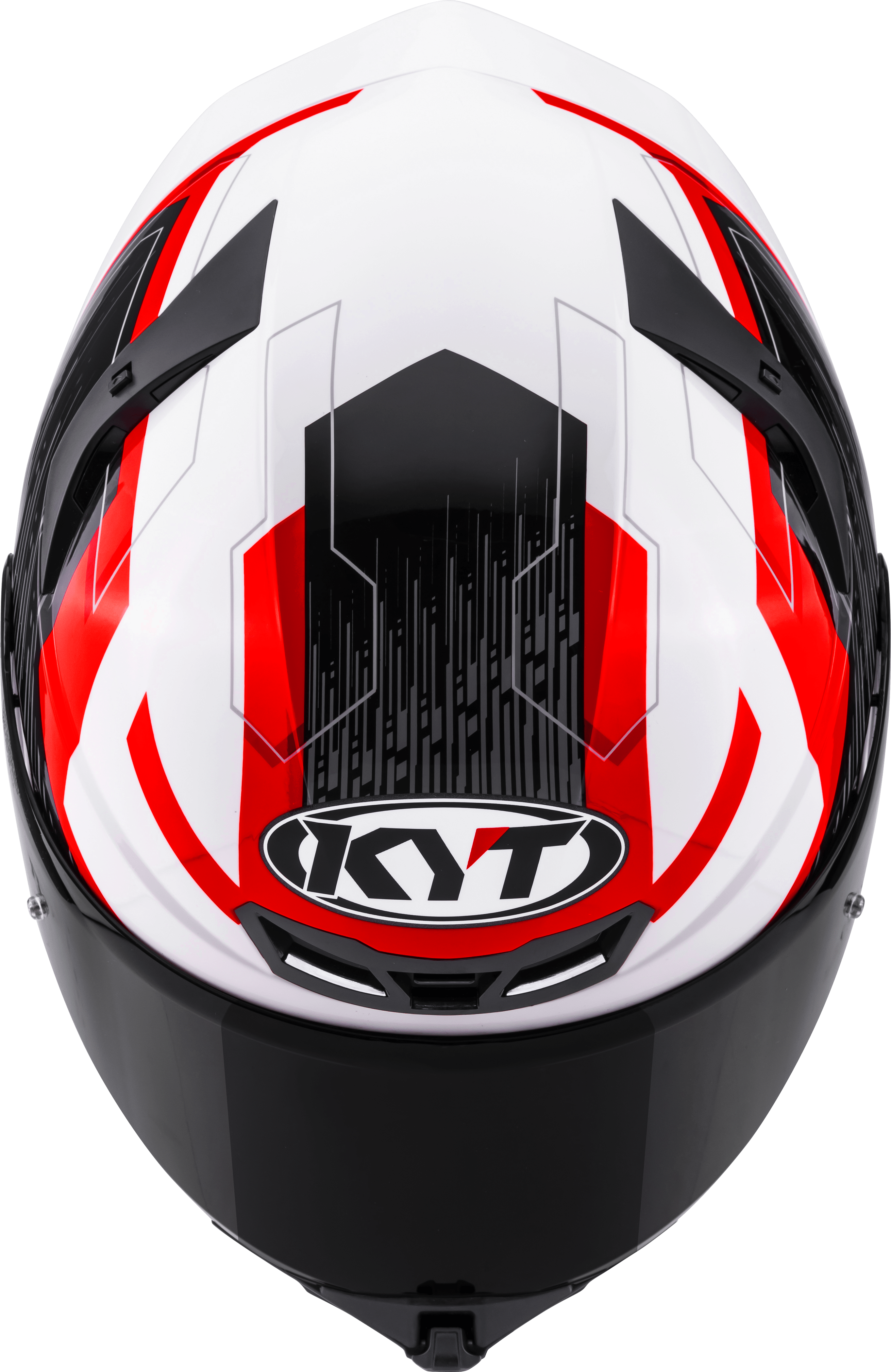 KYT TT-Revo kaciga Speeding Bijela / Crvena Y6TR0051 