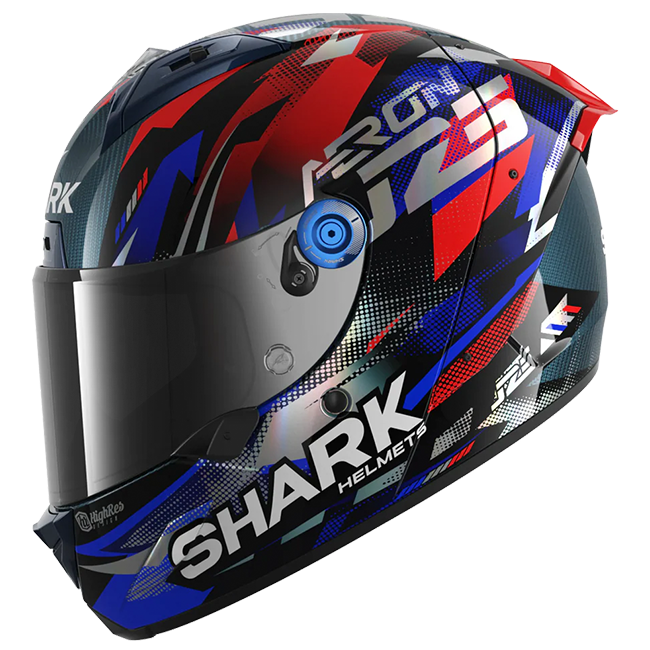 Shark Aeron kaciga Johann Zarco Replica GP de France – Karbon plava krom 
