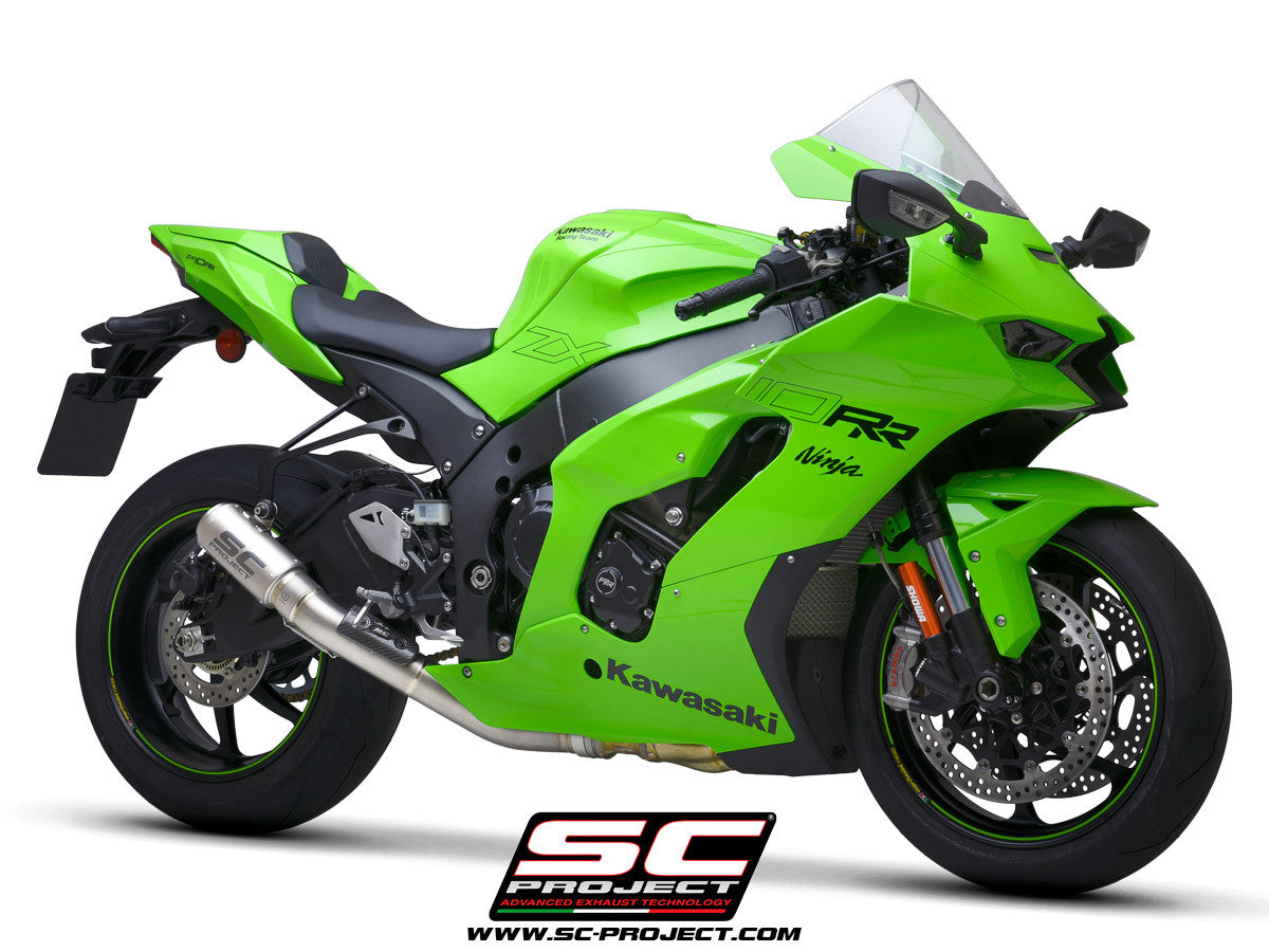 SC-Project Slip-On CR-T + KAT zamjensko cijevo Kawasaki ZX-10 R/RR (21-26) K38A-DET36 