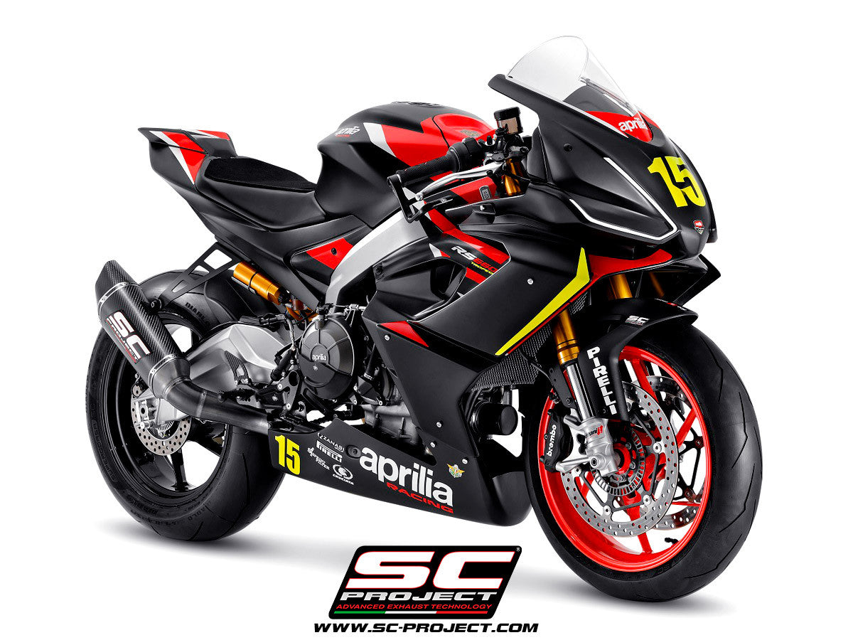 SC-Project Trofeo Titan kompletni sustav 2-1 SC1-R Aprilia RS 660 (20-24) A23A-PTC90 