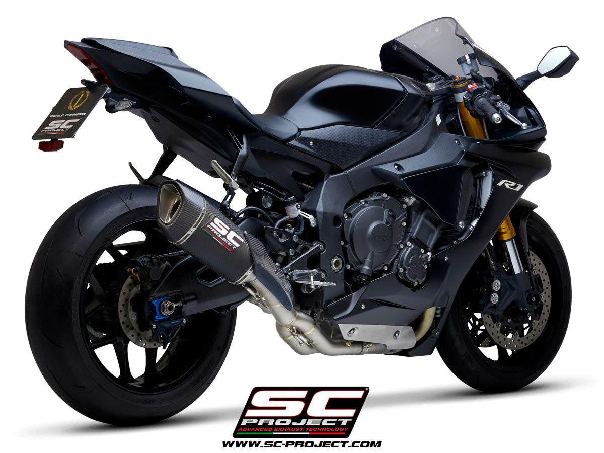 SC-Project Slip-On SC1-R + KAT zamjenski cijev Yamaha YZF-R1/M RN65 (20-26) 