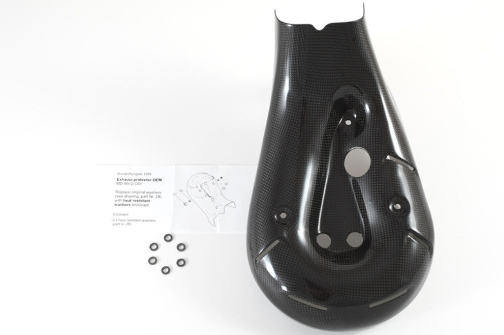 Zaštita od topline ispušnog sustava Carbon Fullsix Ducati Panigale 1199/R/S (12-17) 