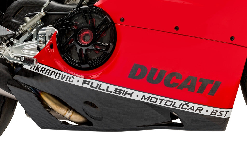 Desni donji bočni dio od karbona Fullsix za Ducati Panigale V4/S/R (18-21) 