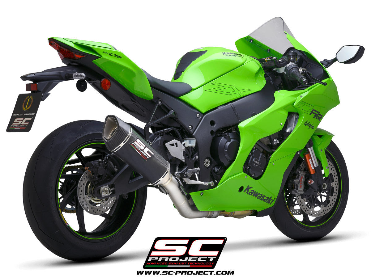 SC-Project Slip-On SC1-R + KAT zamjenska cijev za Kawasaki ZX-10 R/RR (21-26) K38A-DET91C 