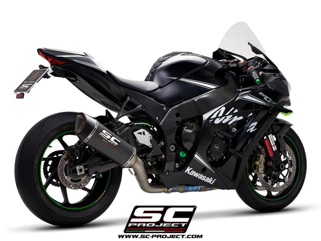 SC-Project Slip-On SC1-R + KAT zamjensko cijevo Kawasaki ZX-10 R/RR (16-20) K22A-DET91 