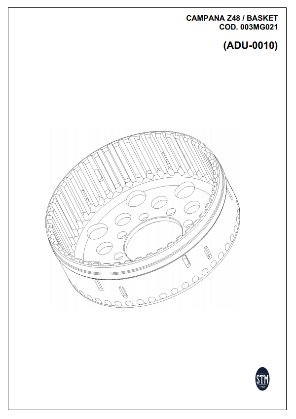 STM EVO SBK suha spojka Ducati Panigale 1199/1299 KTT-0400 