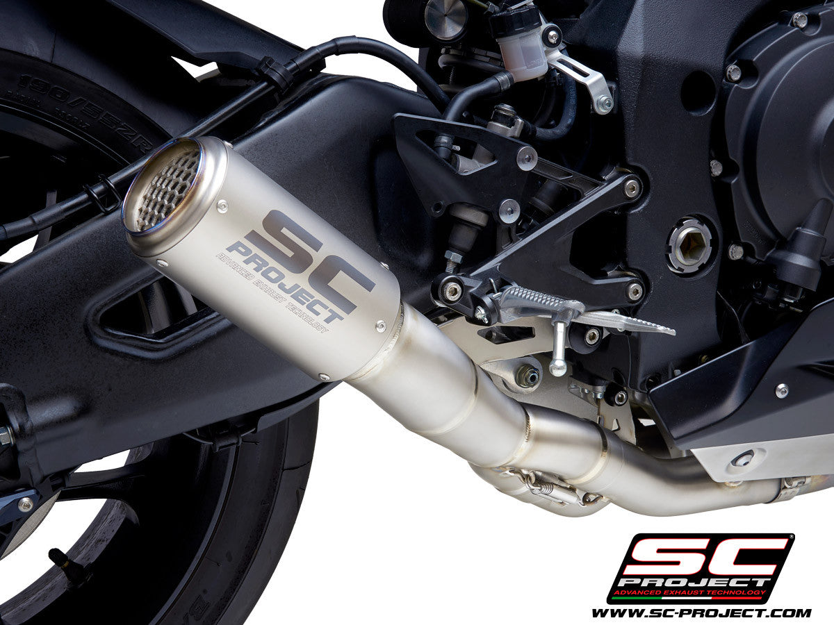 SC-Project Slip-On CR-T + KAT zamjensko cijev Yamaha YZF-R1/M RN32 (15-16) Y11A-DET36 