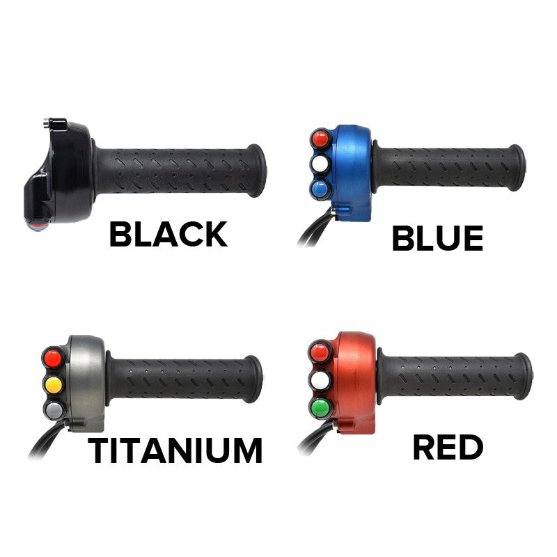 Kućište plina s integriranim prekidačem na upravljaču JetPrime Aprilia RSV4/RR/1100 Factory (21-26) JP ACC 660 RV 