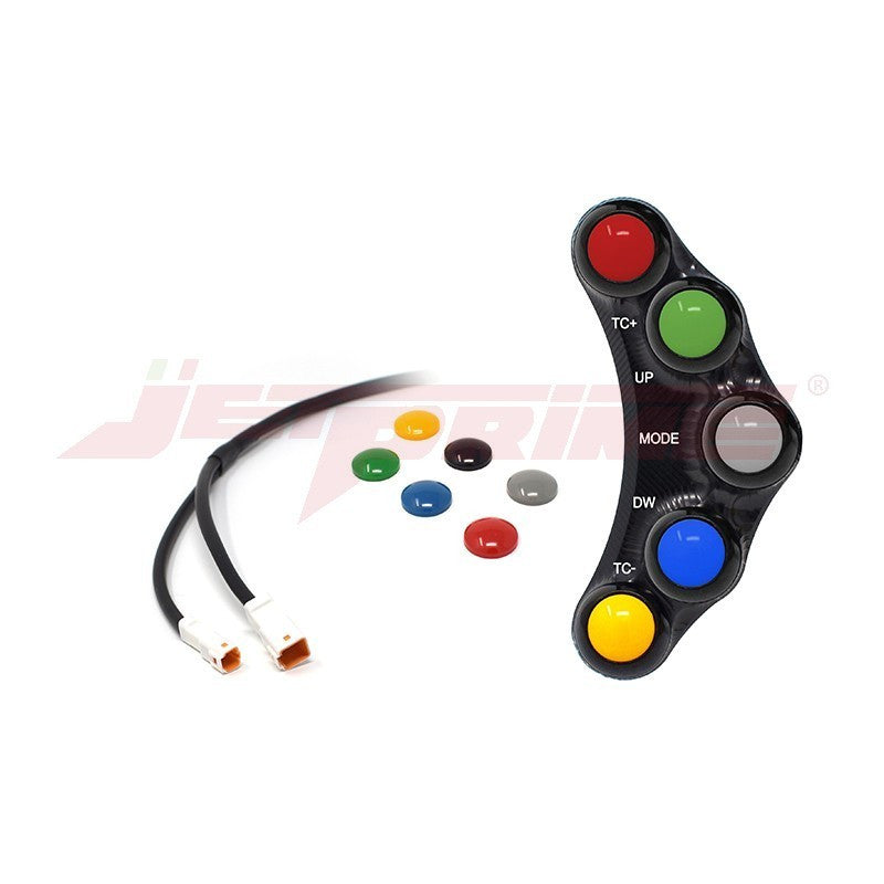 Upravljački prekidač Race lijevi JetPrime Ducati Panigale 959 (16-19) JP PLSR 005 