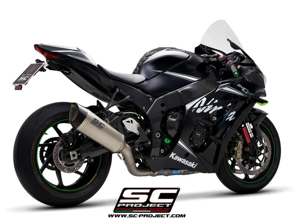 SC-Project Slip-On SC1-R + KAT zamjensko cijevo Kawasaki ZX-10 R/RR (16-20) K22A-DET91 