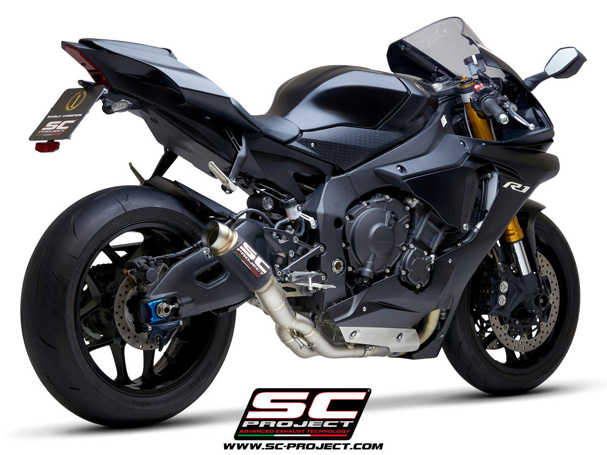 SC-Project Slip-On GP70-R + KAT zamjenski cijev Yamaha YZF-R1/M RN49 (17-19) Y11B-DET70 