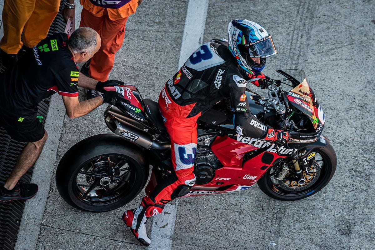 Spark Exhaust Komplettanlage Rechteckig WSSP Titanium Ducati Panigale 959 (16-19) GDU8836T