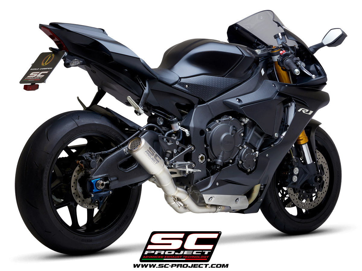 SC-Project Slip-On CR-T + KAT zamjenski cijev Yamaha YZF-R1/M RN65 (20-26) Y11C-DET36 