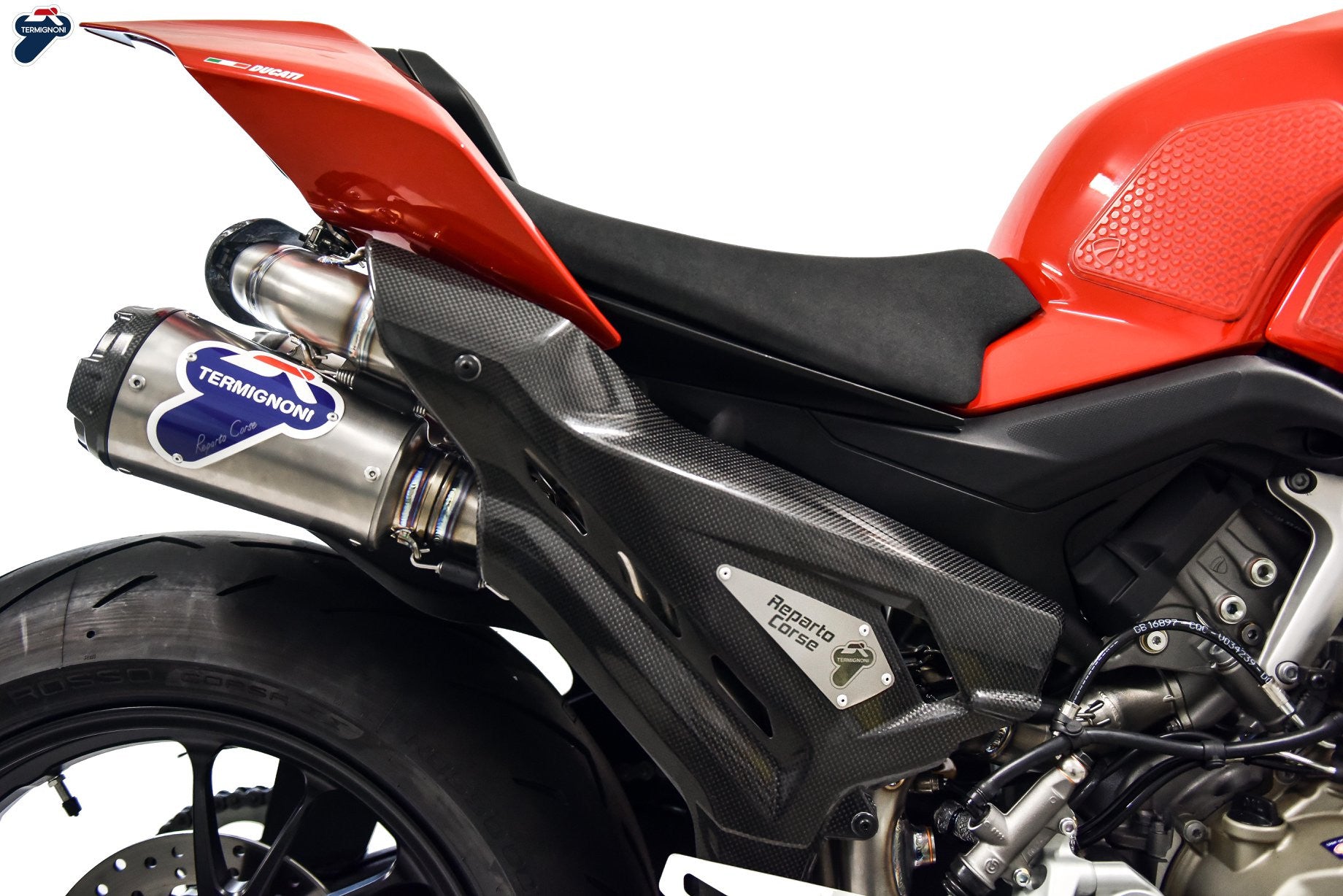 Termignoni kompletna ispušna sustava od nehrđajućeg čelika D200 RHT Ducati Panigale V4 R (19-24) D20009400ITC 