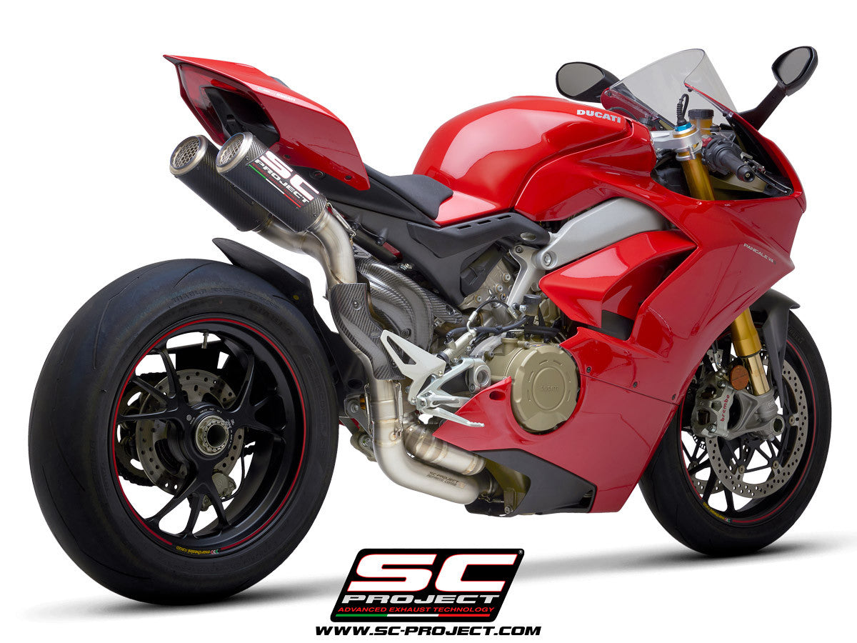 SC-Project Polu-kompletni sustav CR-T Ducati Panigale V4/S (18-20) D26A-T68C 