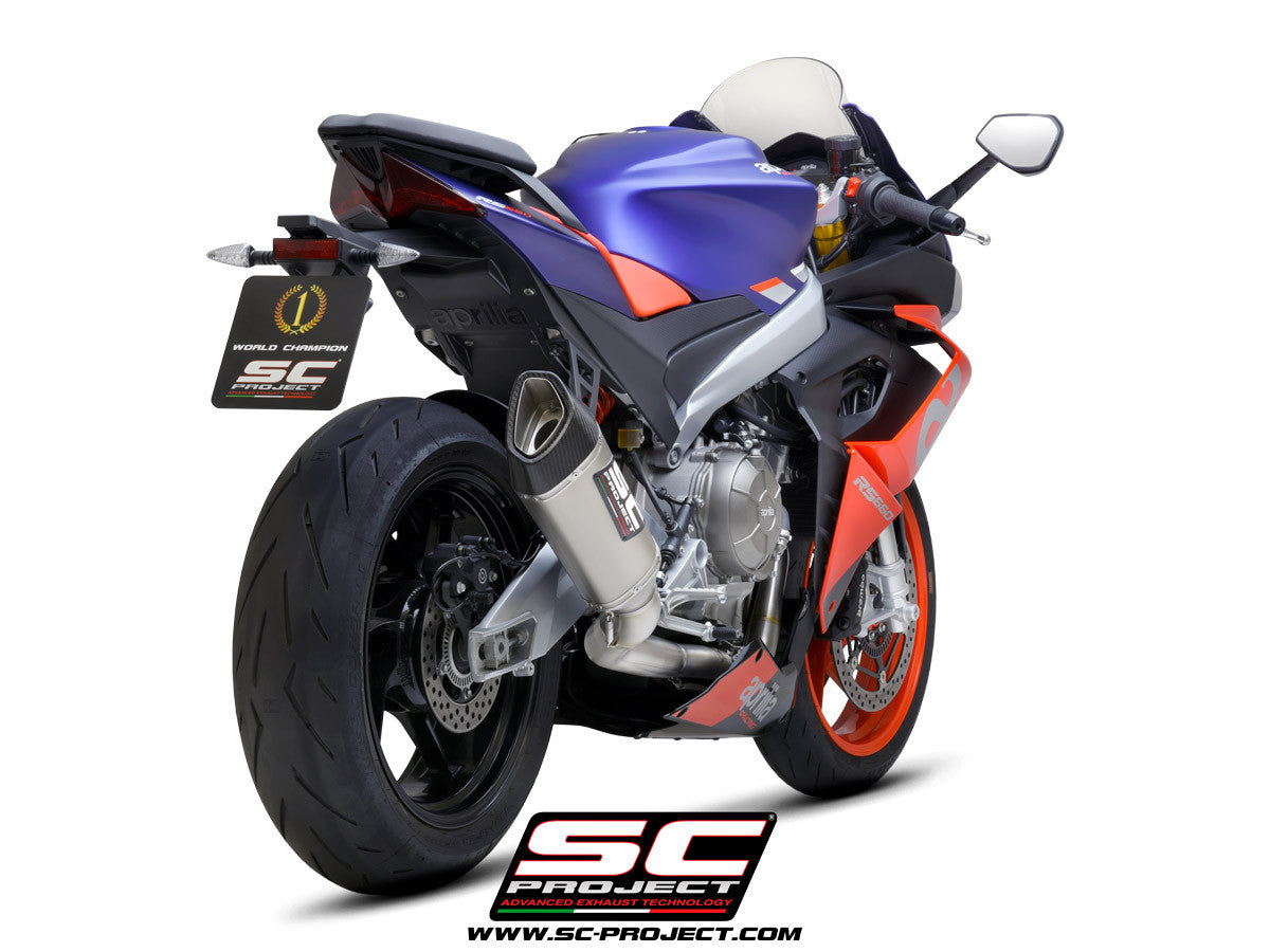 SC-Project Trofeo Titan kompletni sustav 2-1 SC1-R Aprilia RS 660 (20-24) A23A-PTC90 