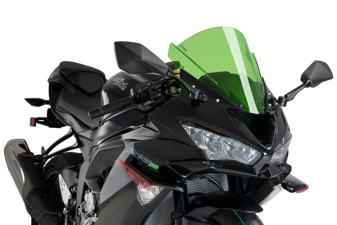 Puig Winglets Spojler Downforce Kawasaki ZX-6R 636 (18-23) 3176 