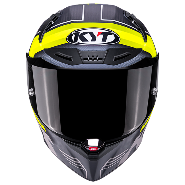 KYT R1R Racing kaciga Carbon Accelerator Žuta Y6R10010 