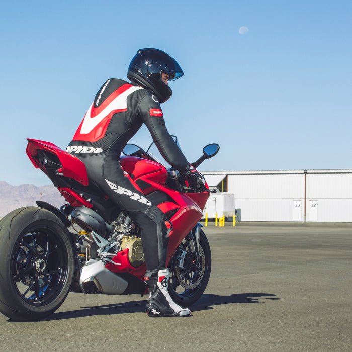 Spidi Laser Pro jednodijelni kombinezon Kožno odijelo – perforirani trkaći kombinezon | muški | crveni | Y154014 