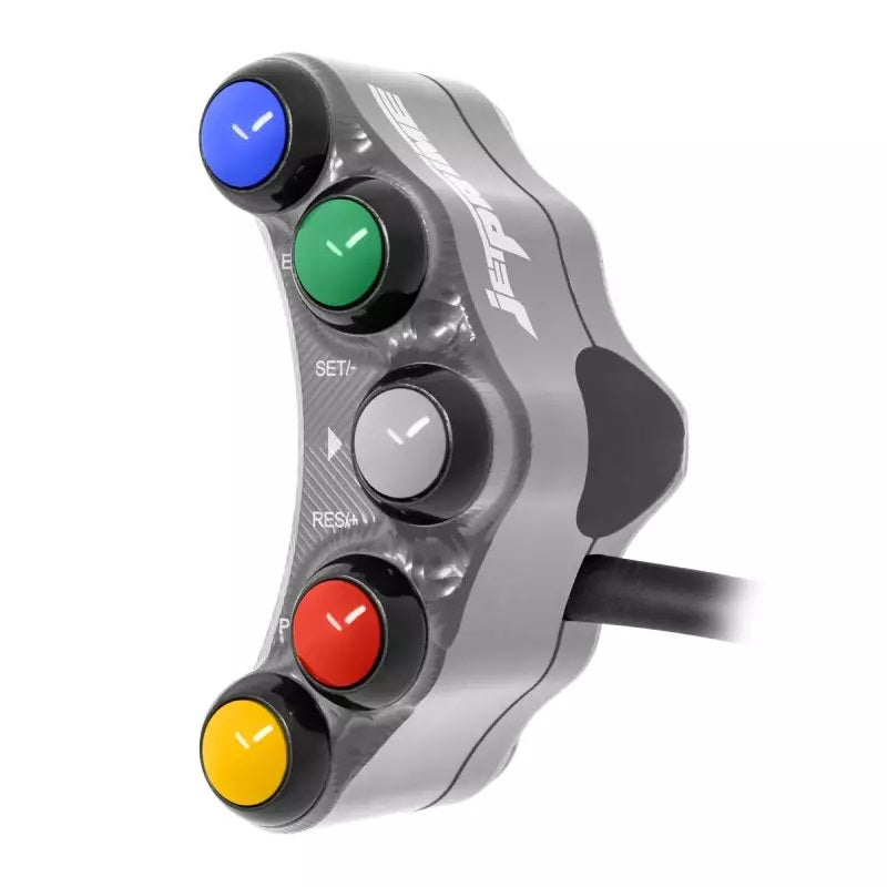 Lijevi prekidač upravljača Race JetPrime za Kawasaki ZX-10 R/RR (21-26) JP PLSR 054 