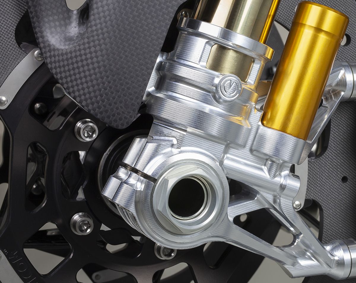 CNC set vilice 100 mm „GP Style“ Motocorse Ducati Panigale V4/S/R (18–24) 