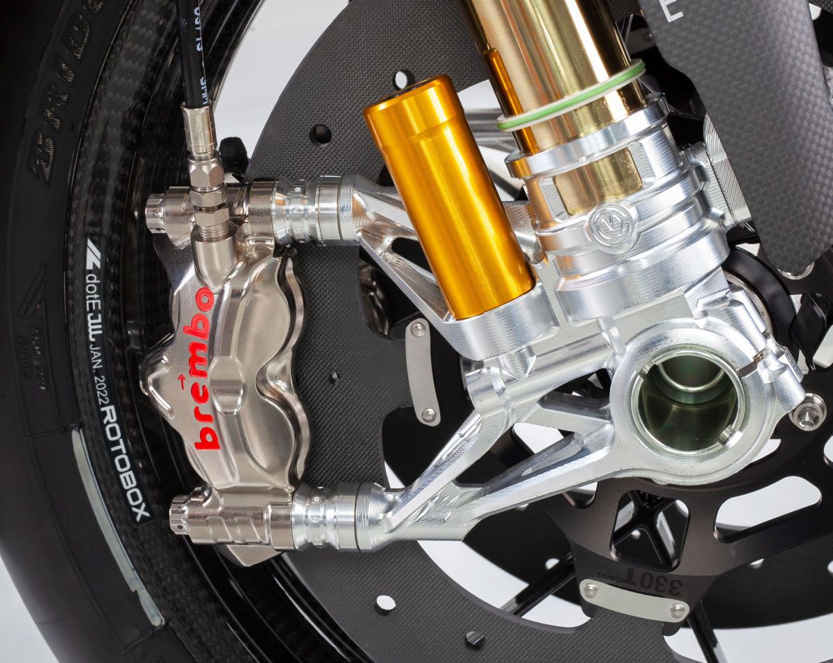 CNC vilica noga set 108 mm „GP Style“ Motocorse Ducati Panigale V4/S/R (18–24) 