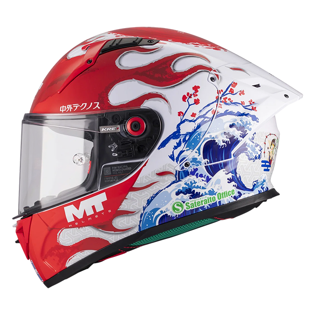 MT-Helmets KRE+ S kaciga Ryusei Yamanaka Replica 2025 A5 Glow Comprehensive 