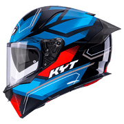 KYT R2R kaciga Parsec Crna / Plava / Crvena Y6R20024 