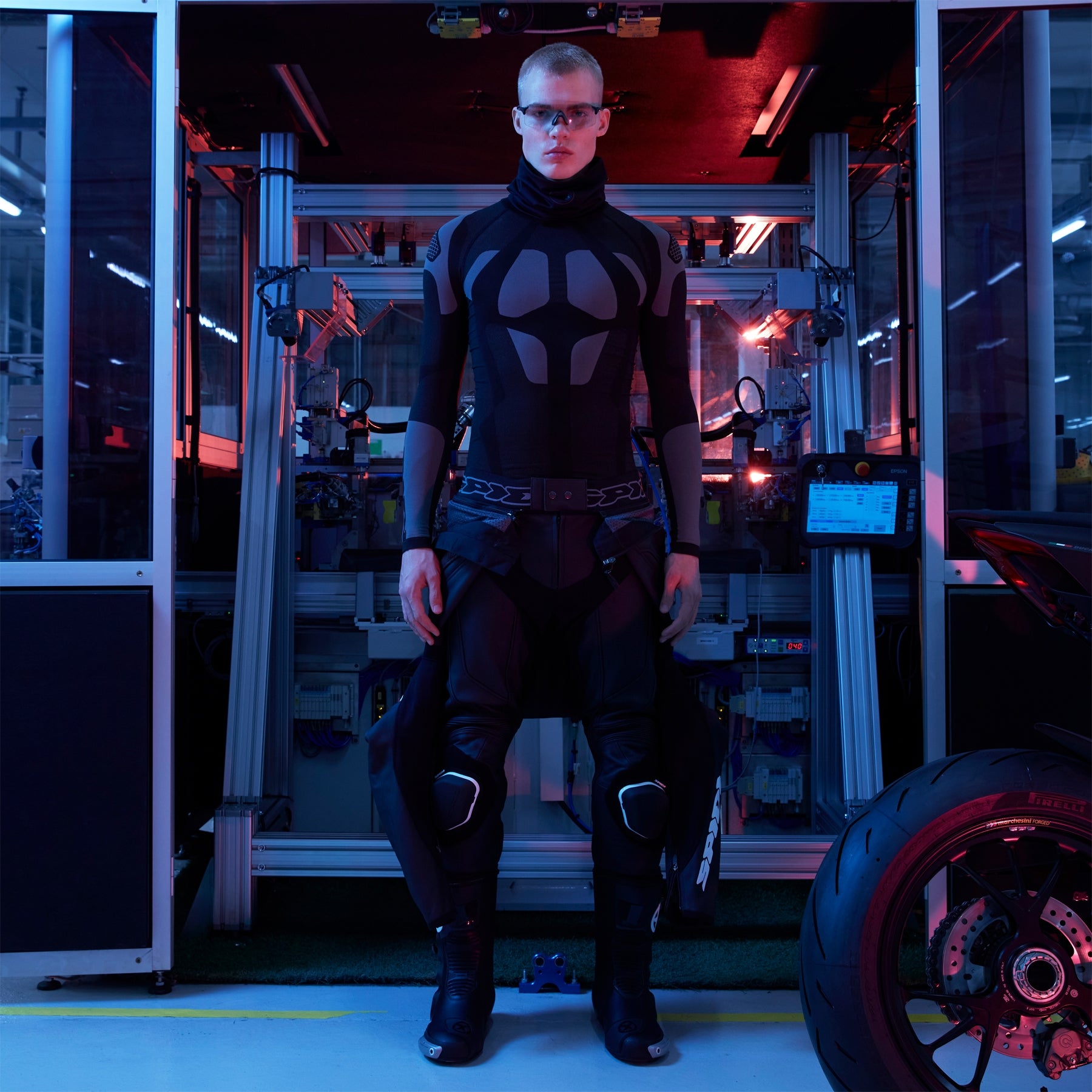 Spidi Seamless gornji dio motociklističkog donjeg rublja | Muški | Crna/Siva | L77010 