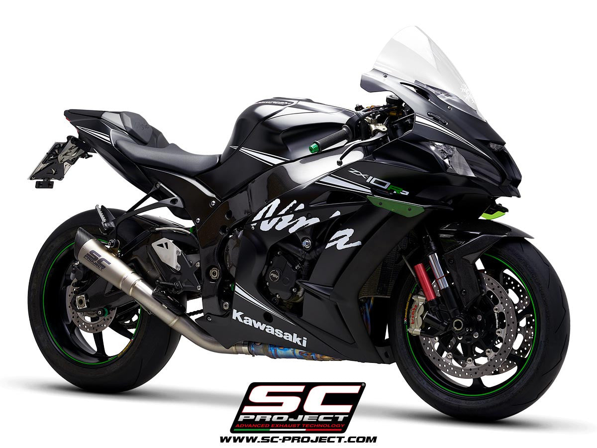 SC-Project Slip-On S1 + KAT zamjensko cijevo za Kawasaki ZX-10 R/RR (16-20) K22A-DET41T 