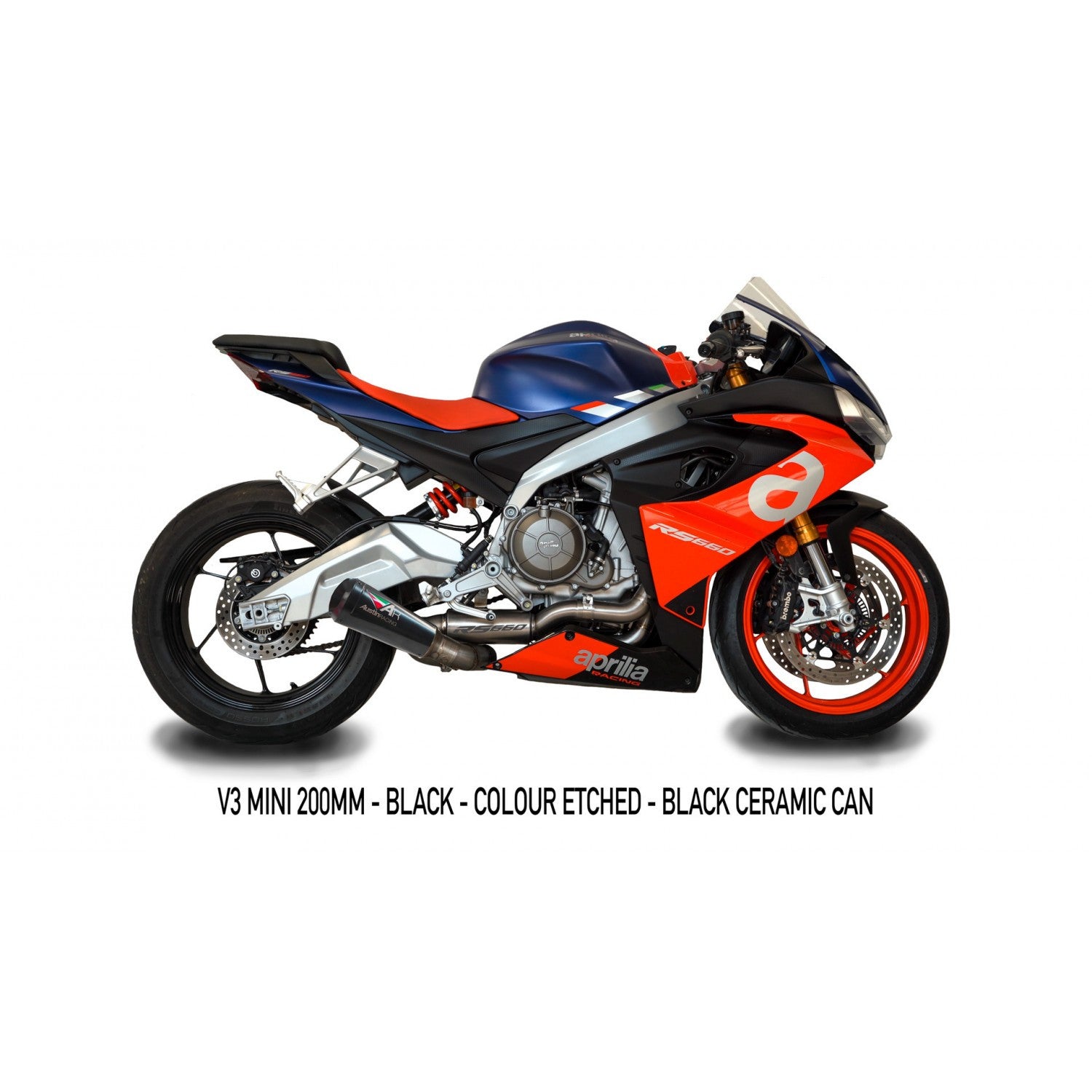 Austin Racing Titanium kompletna ispušna sustava V3 Mini Aprilia RS 660 (20-26) 