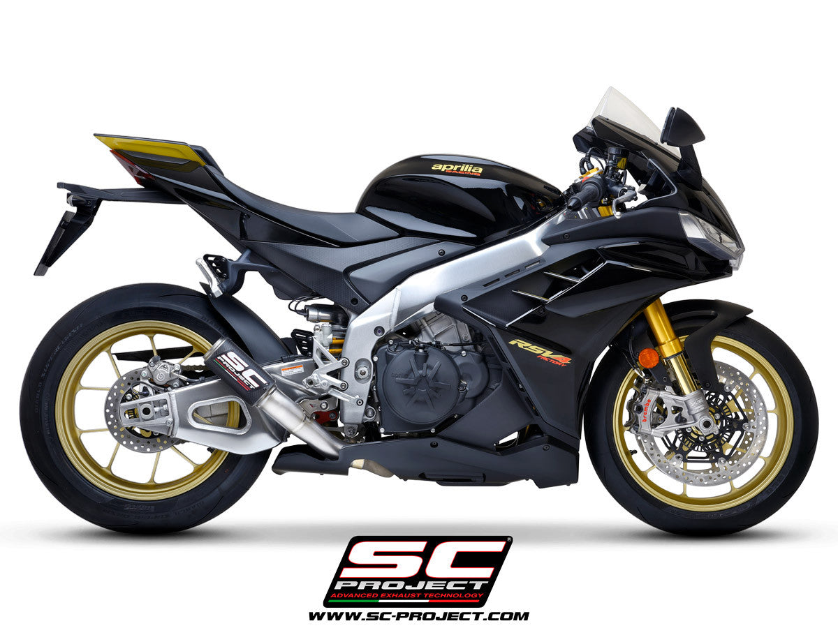 SC-Project Slip-On CR-T Aprilia RSV4 1100 Factory (21-24) A27A-T36 